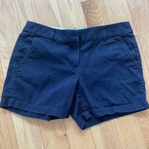J.Crew Navy Shorts-Size 2